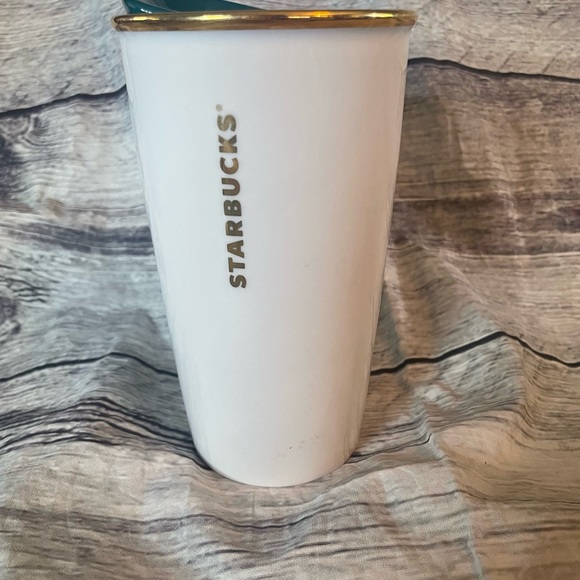 2015 Starbucks “Blusher Face” Double Wall Ceramic Tumbler - Picture 5 of 14